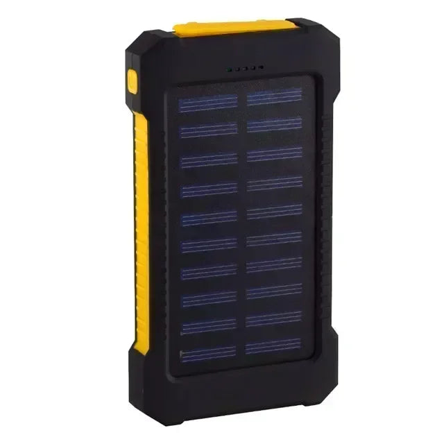 200000mAh Portable Solar Power Bank External Battery Fast Charging Waterproof Powerbank with SOS Flashlight Poverbank for Xiaomi