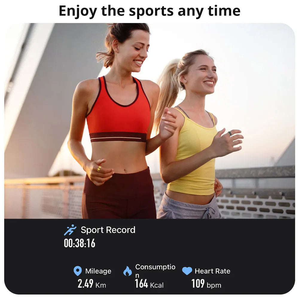 2025 R06 Smart Ring Men Women Health Monitor IP68 Waterproof Man Smartring Fitness Tracking Smart Rings Multiple Sport Modes